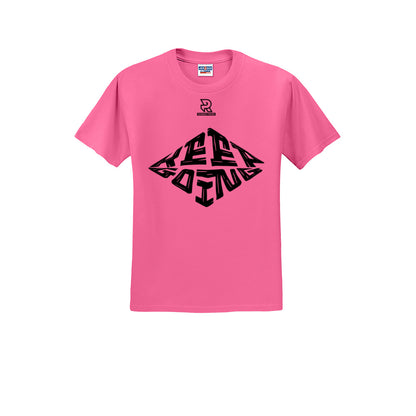 KEEP GOING (Black) - Short Sleeve Cotton Tee