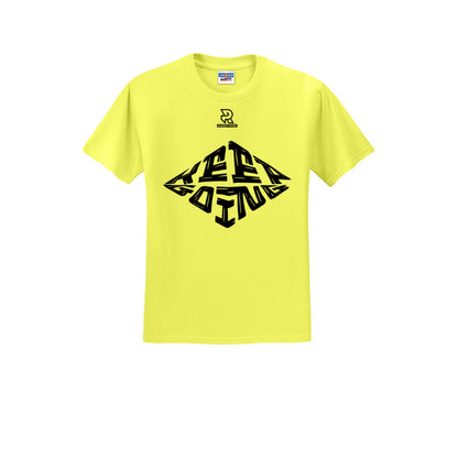 KEEP GOING (Black) - Short Sleeve Cotton Tee
