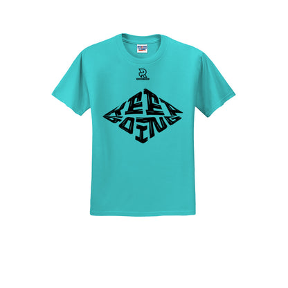 KEEP GOING (Black) - Short Sleeve Cotton Tee