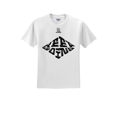 KEEP GOING (Black) - Short Sleeve Cotton Tee