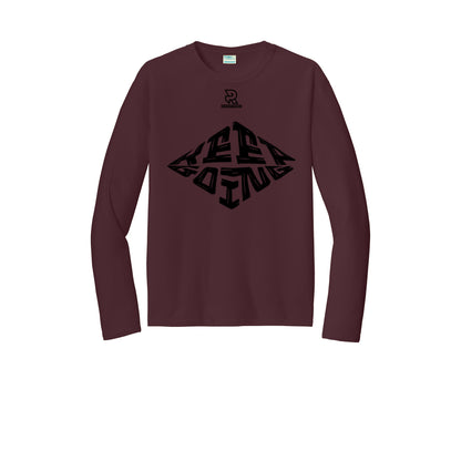 KEEP GOING (Black) - Long Sleeve Performance Tee