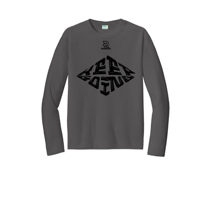 KEEP GOING (Black) - Long Sleeve Performance Tee