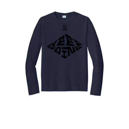 KEEP GOING (Black) - Long Sleeve Performance Tee