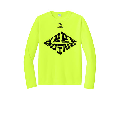 KEEP GOING (Black) - Long Sleeve Performance Tee