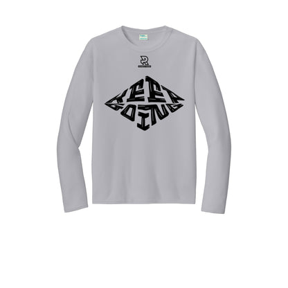 KEEP GOING (Black) - Long Sleeve Performance Tee
