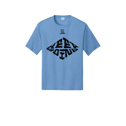 KEEP GOING (Black) - Short Sleeve Performance Tee