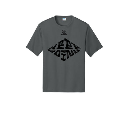 KEEP GOING (Black) - Short Sleeve Performance Tee