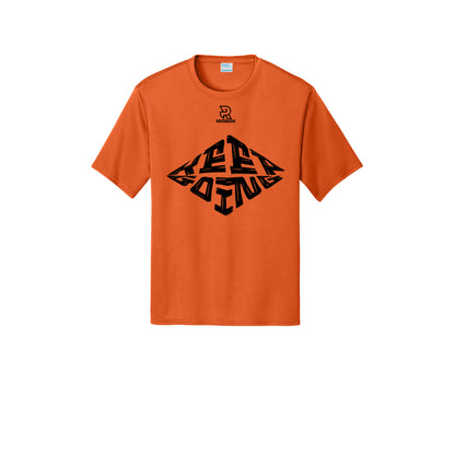 KEEP GOING (Black) - Short Sleeve Performance Tee