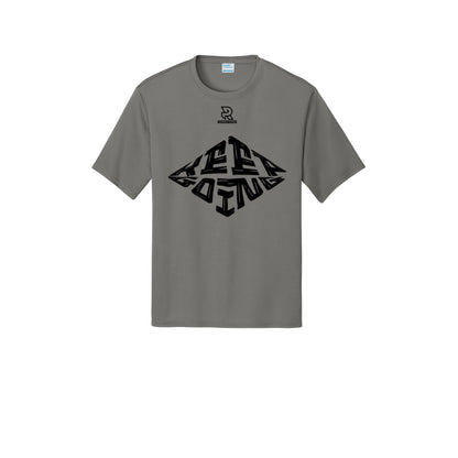 KEEP GOING (Black) - Short Sleeve Performance Tee