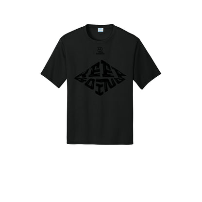 KEEP GOING (Black) - Short Sleeve Performance Tee