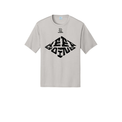KEEP GOING (Black) - Short Sleeve Performance Tee
