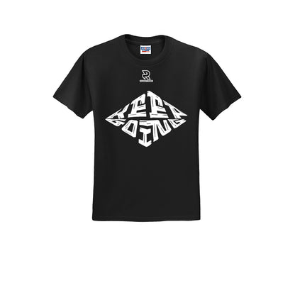 KEEP GOING (White) - Short Sleeve Cotton Tee