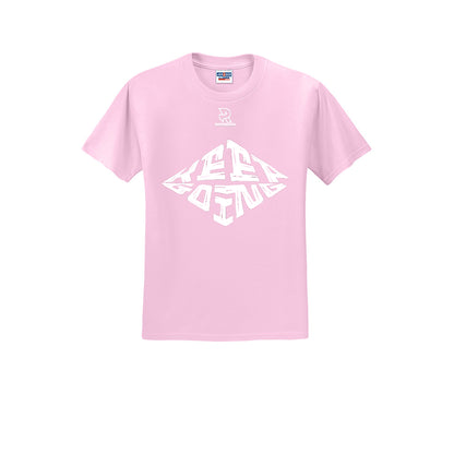 KEEP GOING (White) - Short Sleeve Cotton Tee