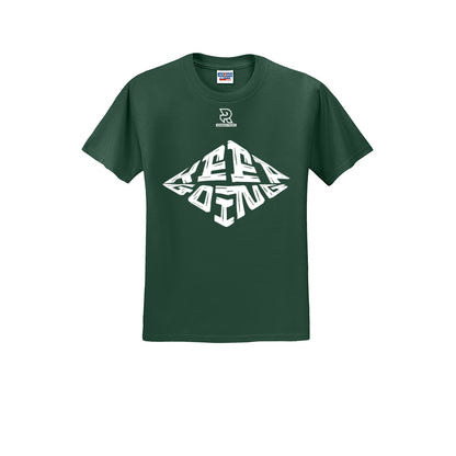 KEEP GOING (White) - Short Sleeve Cotton Tee