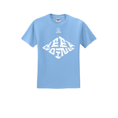 KEEP GOING (White) - Short Sleeve Cotton Tee