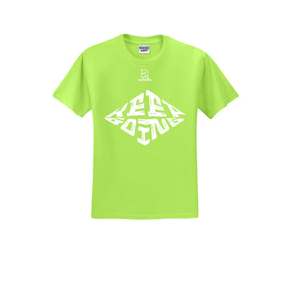 KEEP GOING (White) - Short Sleeve Cotton Tee