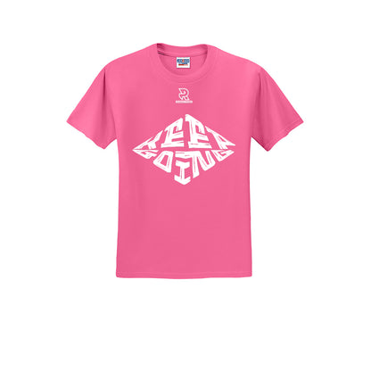 KEEP GOING (White) - Short Sleeve Cotton Tee