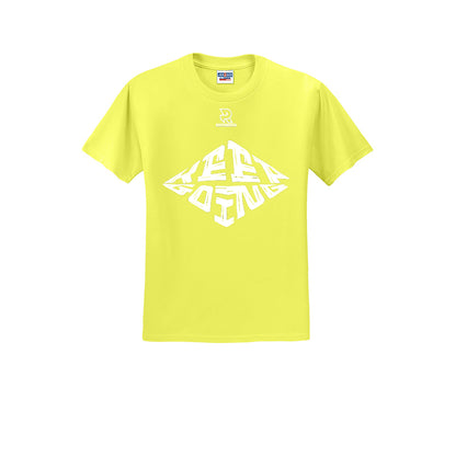 KEEP GOING (White) - Short Sleeve Cotton Tee