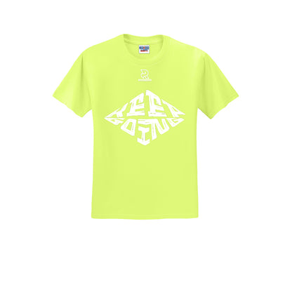 KEEP GOING (White) - Short Sleeve Cotton Tee