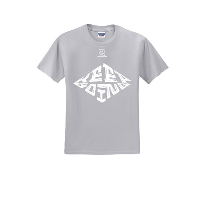 KEEP GOING (White) - Short Sleeve Cotton Tee