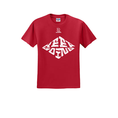 KEEP GOING (White) - Short Sleeve Cotton Tee