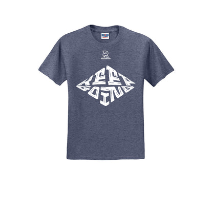KEEP GOING (White) - Short Sleeve Cotton Tee