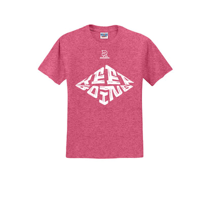 KEEP GOING (White) - Short Sleeve Cotton Tee