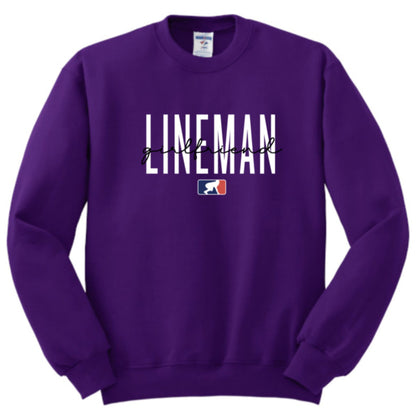 LINEMAN GIRLFRIEND - Crewneck