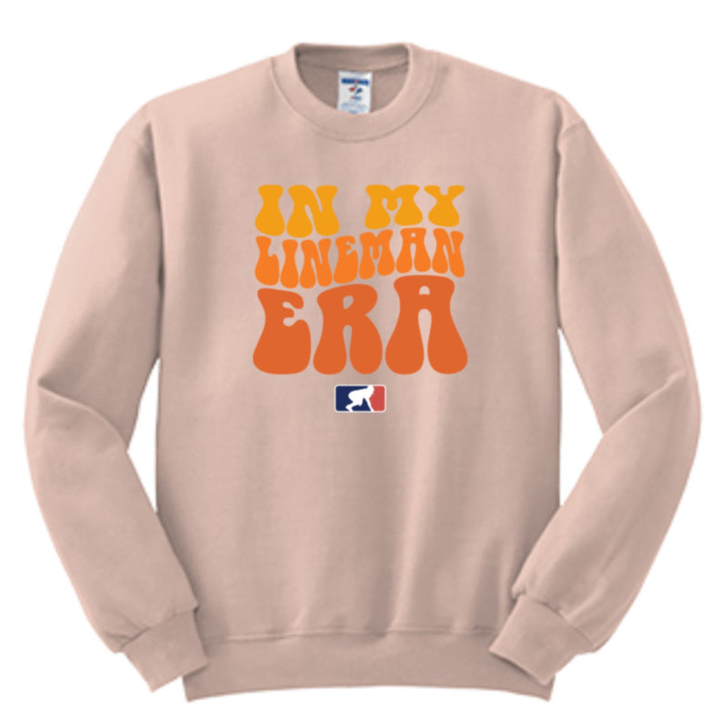 IN MY LINEMAN ERA (Color) - Crewneck