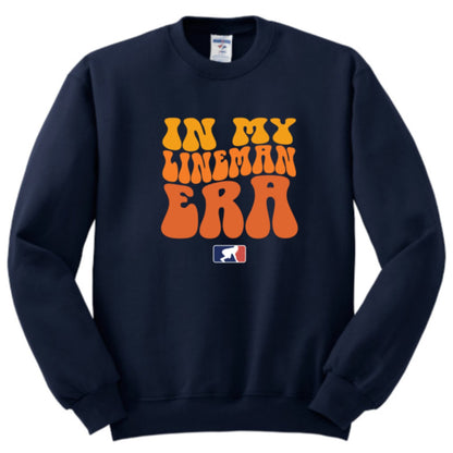 IN MY LINEMAN ERA (Color) - Crewneck