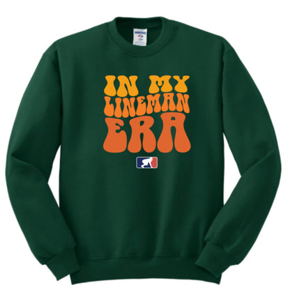 IN MY LINEMAN ERA (Color) - Crewneck