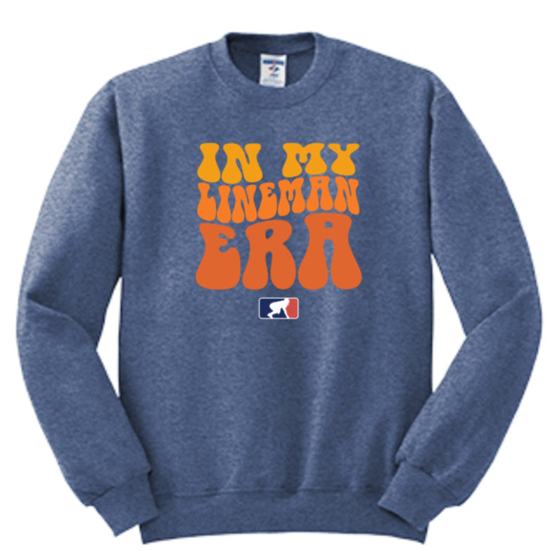 IN MY LINEMAN ERA (Color) - Crewneck