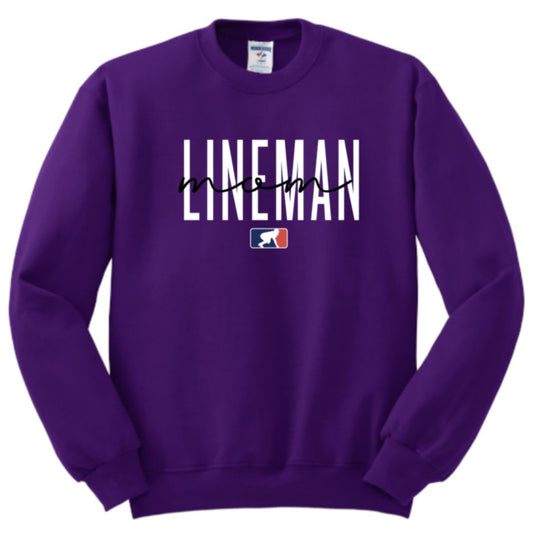 LINEMAN MOM - Crewneck