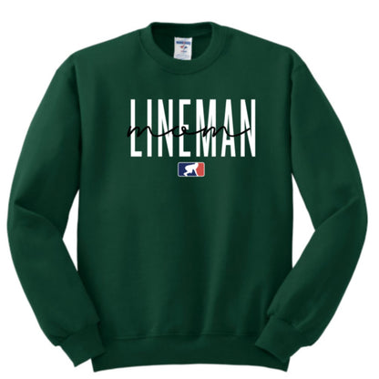 LINEMAN MOM - Crewneck