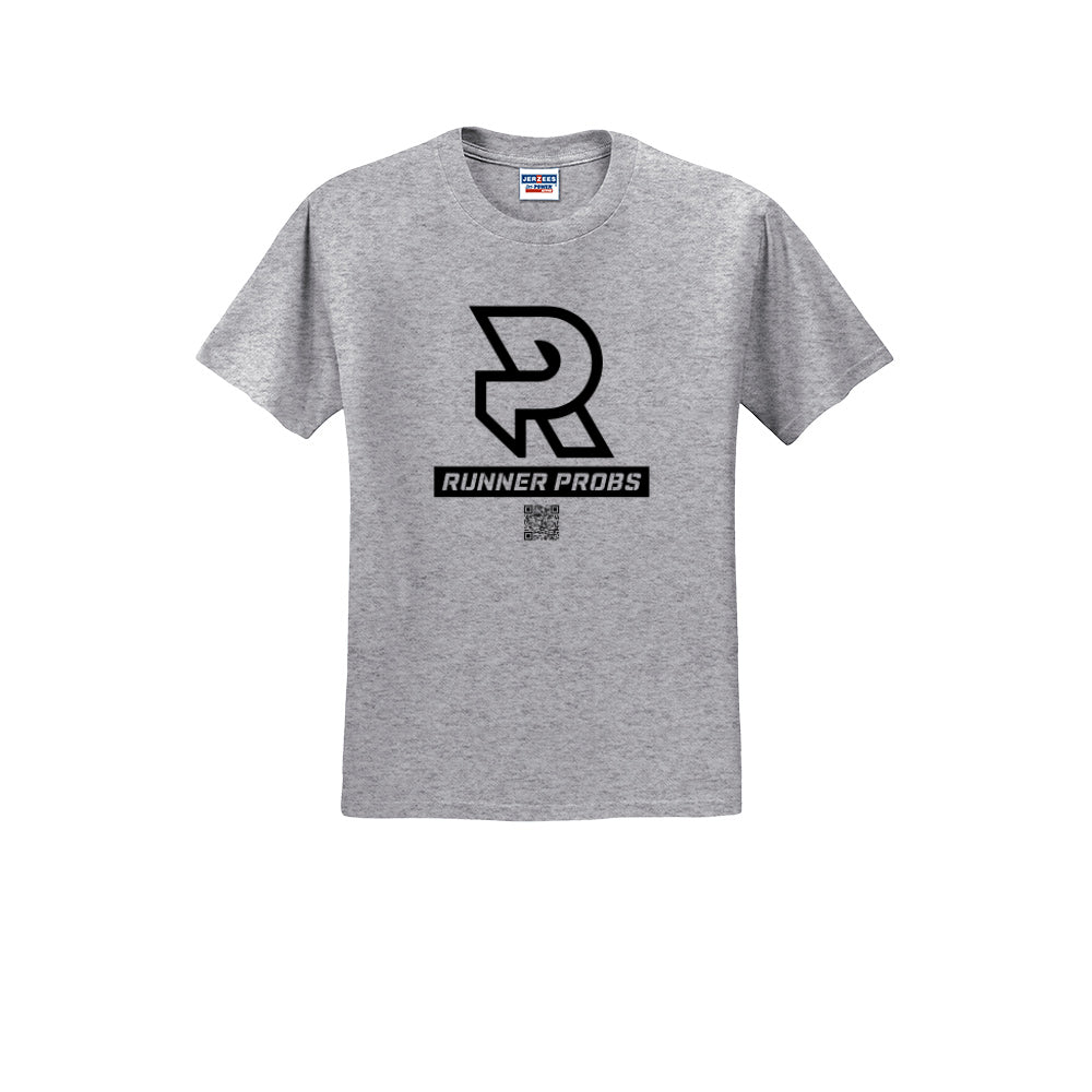 LOGO (Black) - Short Sleeve Cotton Tee