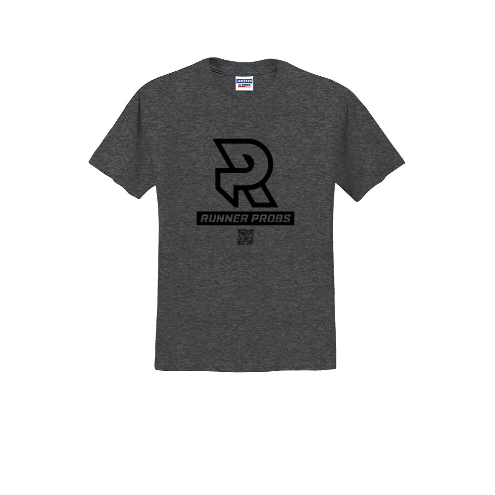 LOGO (Black) - Short Sleeve Cotton Tee