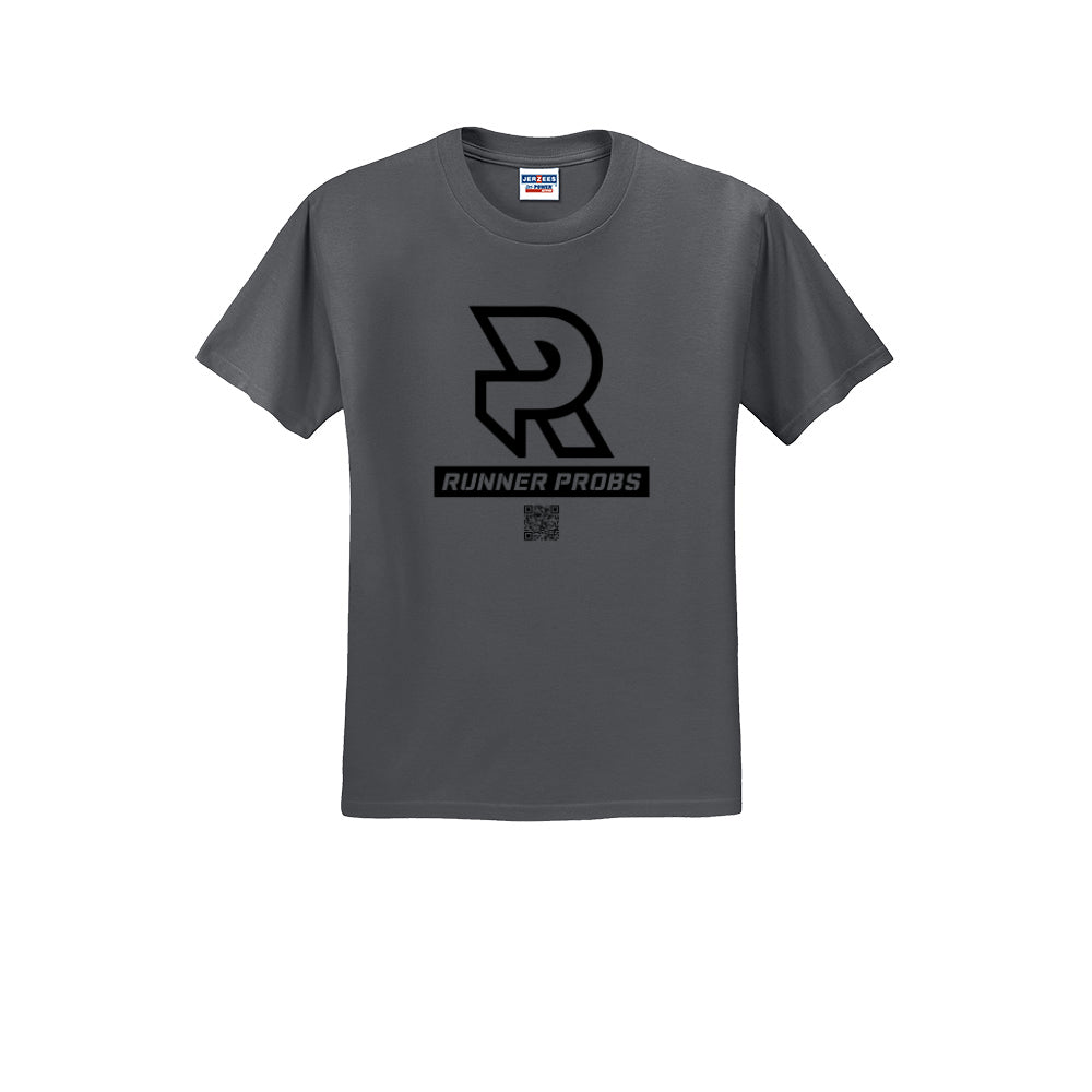 LOGO (Black) - Short Sleeve Cotton Tee