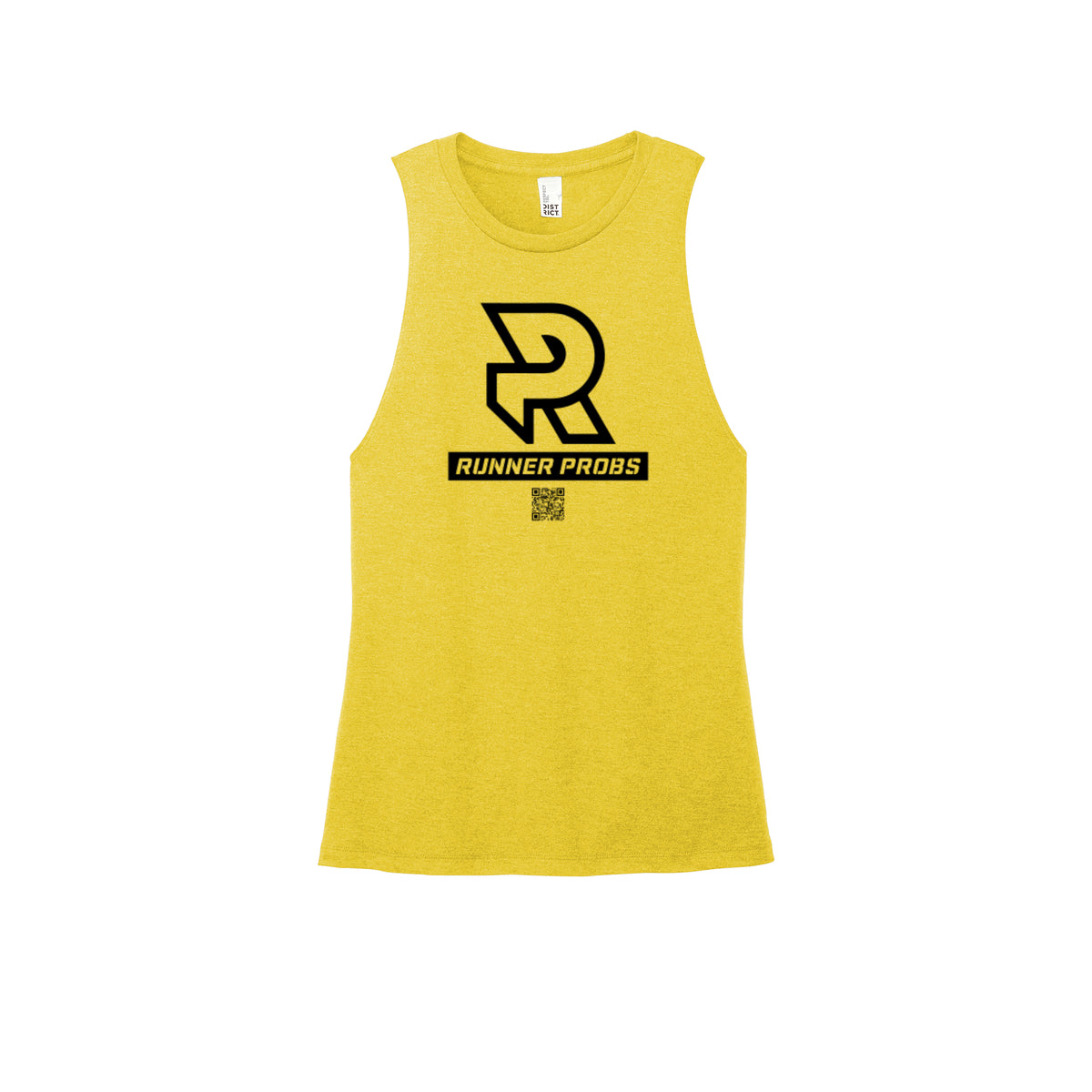 LOGO (Black) - Womens Perfect Tri Muscle Tank