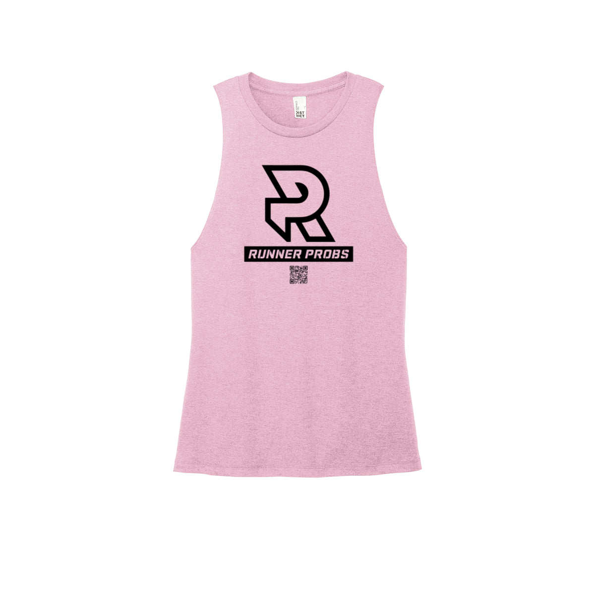 LOGO (Black) - Womens Perfect Tri Muscle Tank