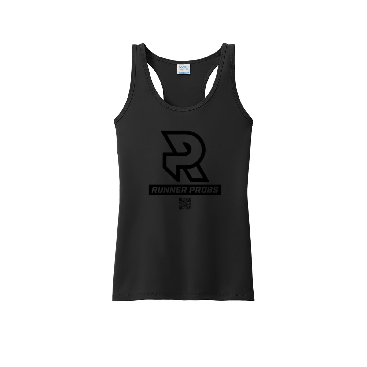 LOGO (Black) - Womens Performance Tank
