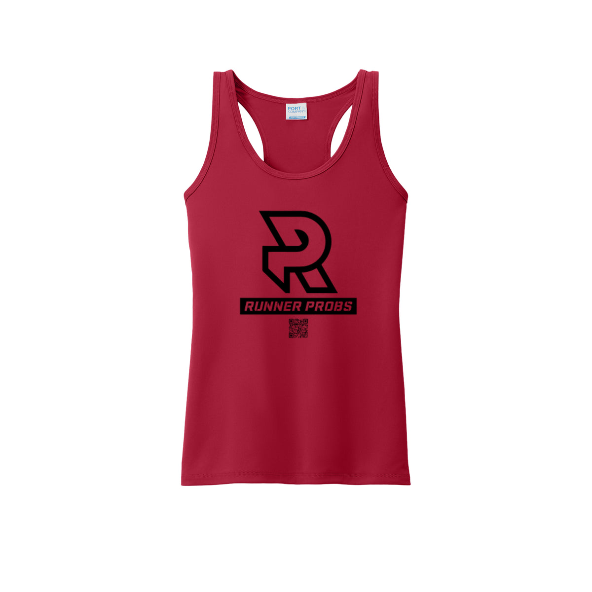 LOGO (Black) - Womens Performance Tank
