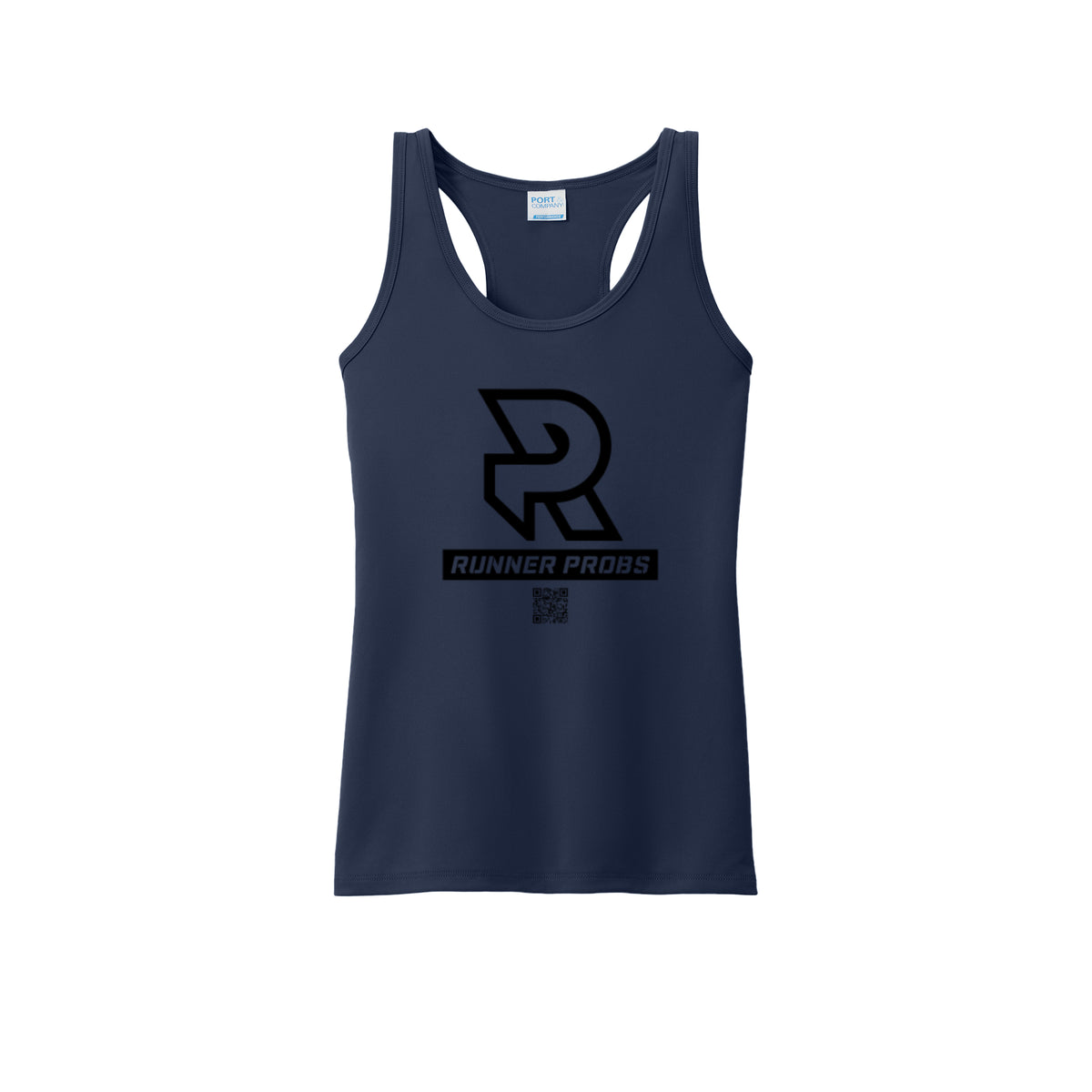 LOGO (Black) - Womens Performance Tank