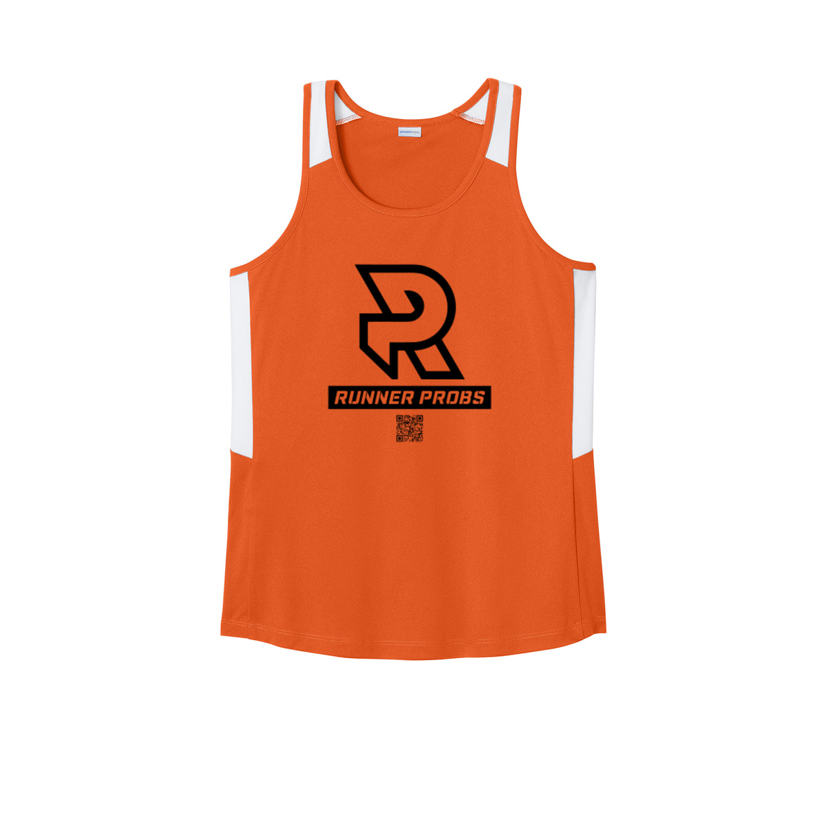 LOGO (Black) - Womens Club Track Tank