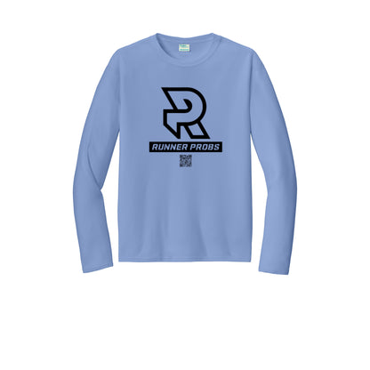 LOGO (Black) - Long Sleeve Performance Tee