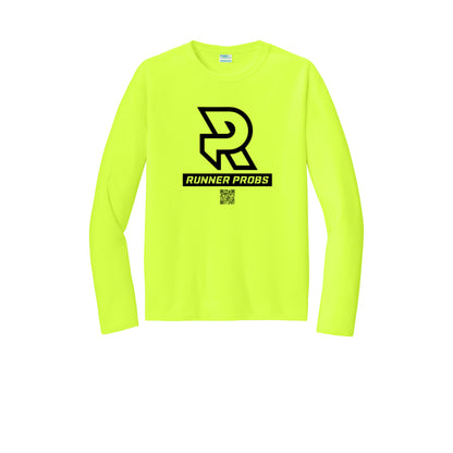 LOGO (Black) - Long Sleeve Performance Tee