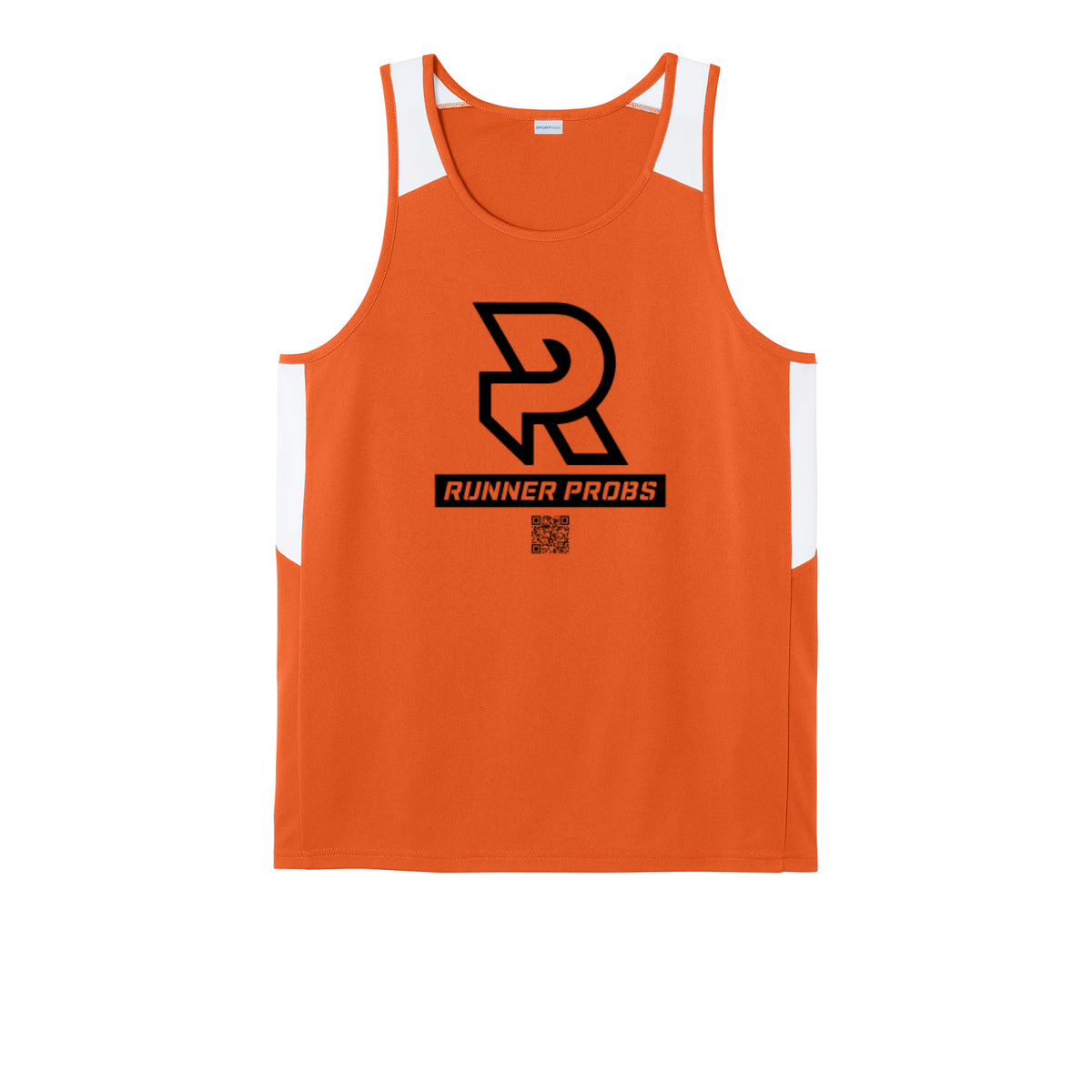 LOGO (Black) - Mens Club Track Tank
