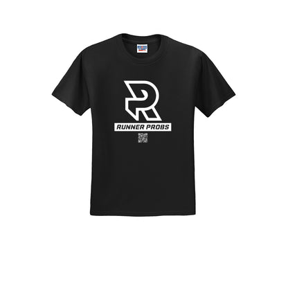 LOGO (White) - Short Sleeve 50/50 Tee