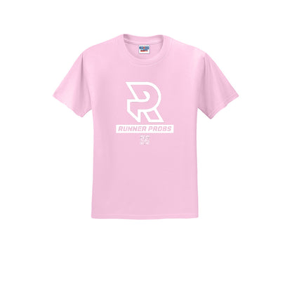 LOGO (White) - Short Sleeve 50/50 Tee