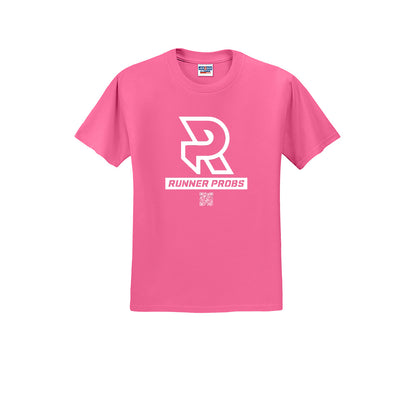 LOGO (White) - Short Sleeve 50/50 Tee