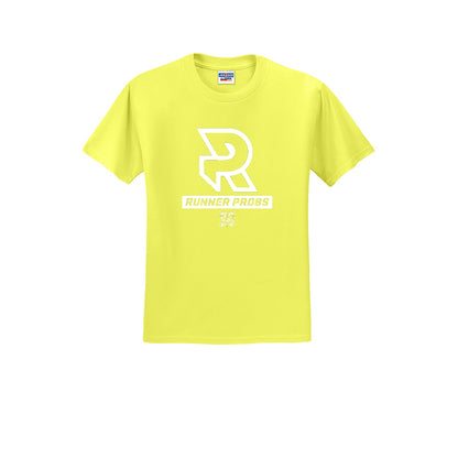 LOGO (White) - Short Sleeve 50/50 Tee